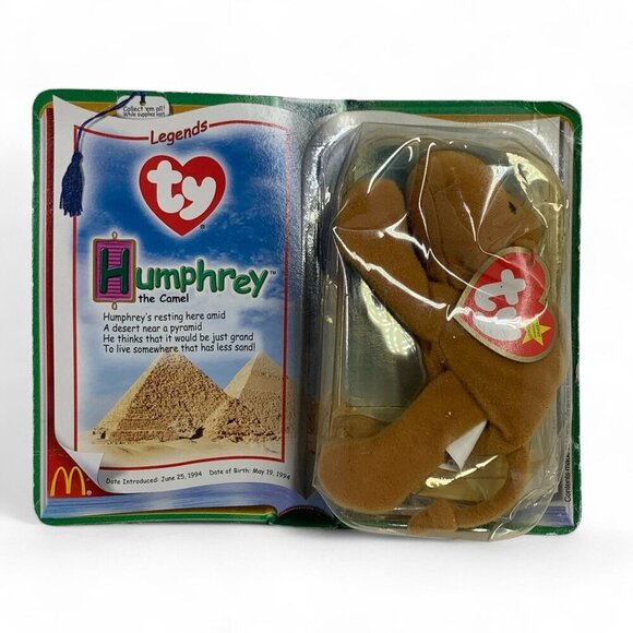 TY McDonalds Teenie Beanie Babies 2000 Humphrey The Camel 4" Plush Toy NIB 2000 - Picture 1 of 4